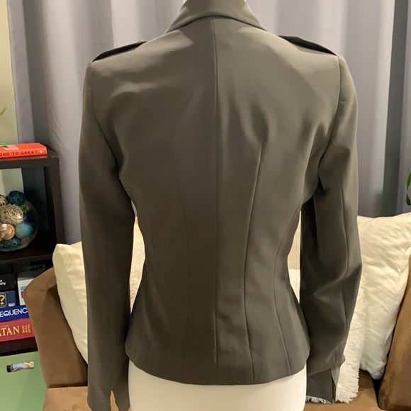 Olive Green Blazer - Picture 4 of 11